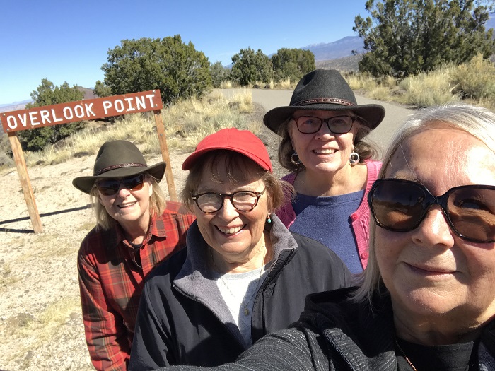 Selfie White Rock NM Susan Lynette Jenny Bonnie 102219